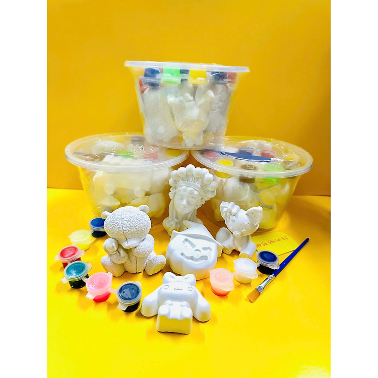 Tô Tượng Thạch Cao (Hộp 10 con)