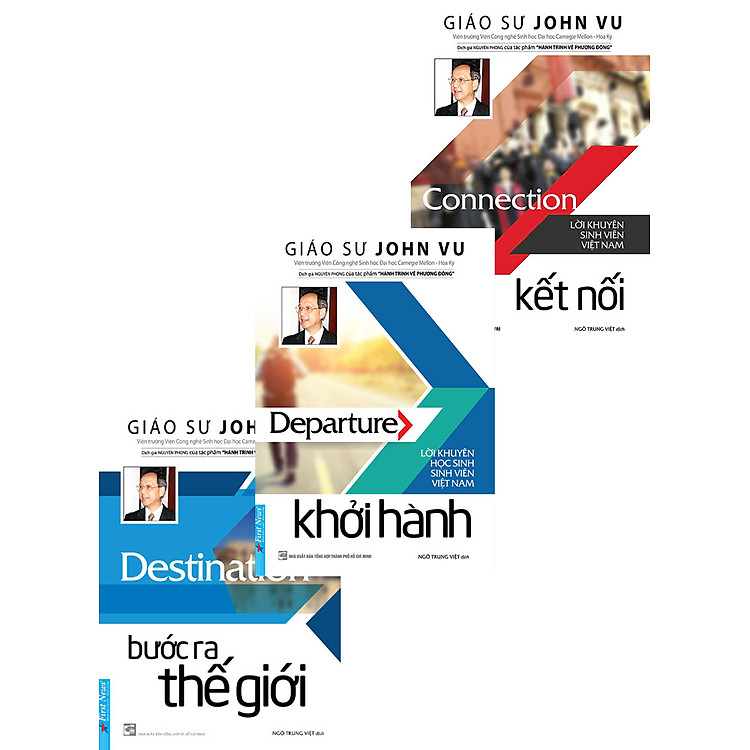 Combo Kỹ Năng Hướng Nghiệp Cho Sinh Viên Việt Nam: Kết Nối + Khởi Hành + Bước Ra Thế Giới (Bộ 3 Cuốn) _FN