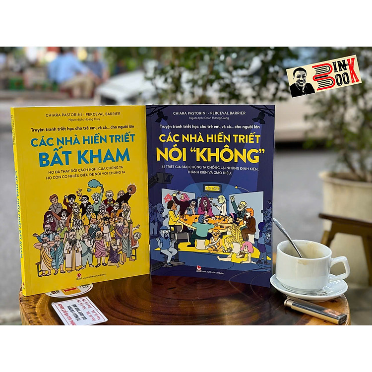 COMBO 2 CUỐN TRUYỆN TRANH TRIẾT HỌC