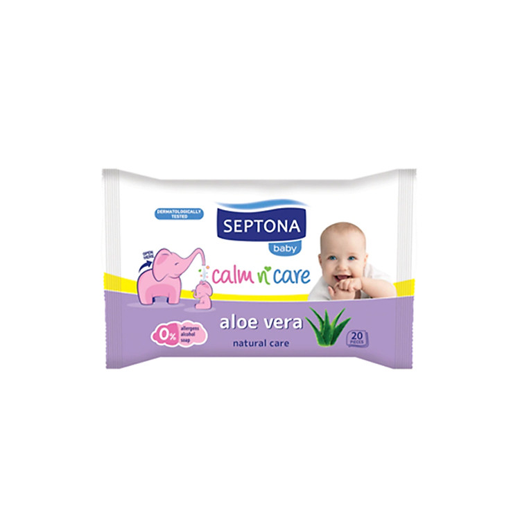 Tìm mua tại Avakids:Khăn ướt cho bé SEPTONA Lô Hội, tràn ngập Khuyến mãi, Ưu đãi