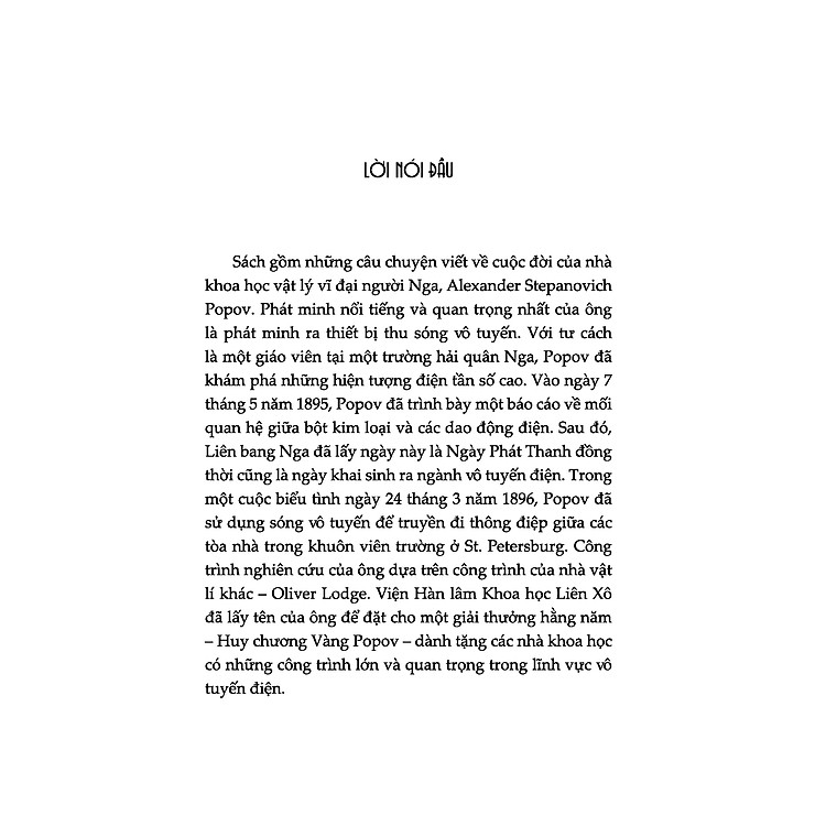 Kể Chuyện Cuộc Đời Các Thiên Tài - Alexander Popov - Ảnh 4