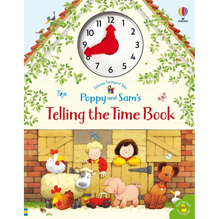 Tương Tác Thiếu Nhi Tiếng Anh: Poppy And Sam’s Telling The Time Book