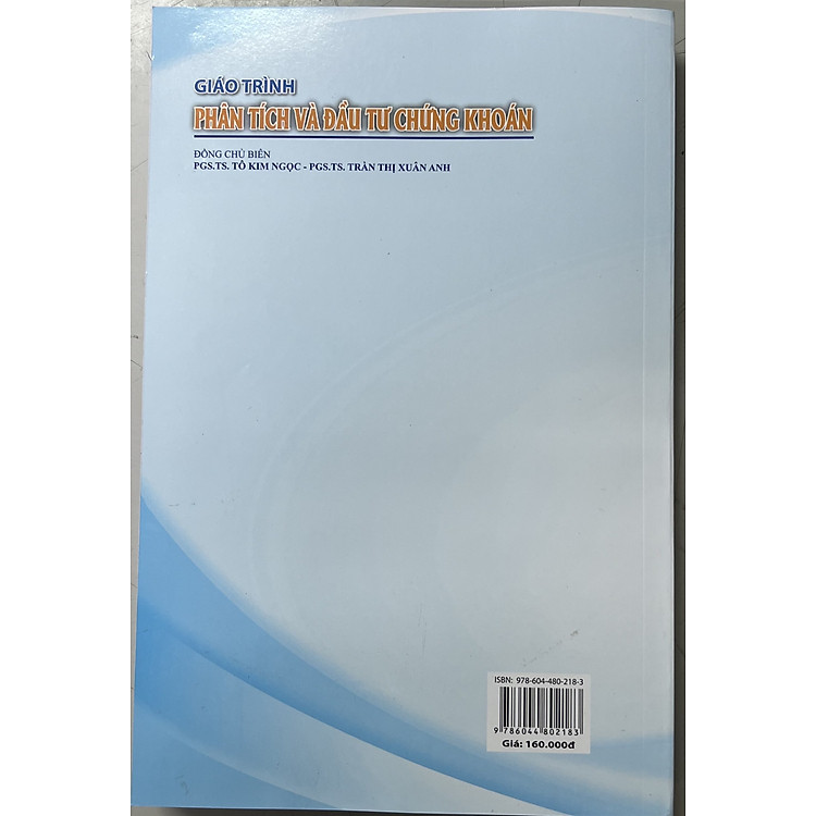 Giáo trình Phân tích và đầu tư chứng khoán - Ảnh 2