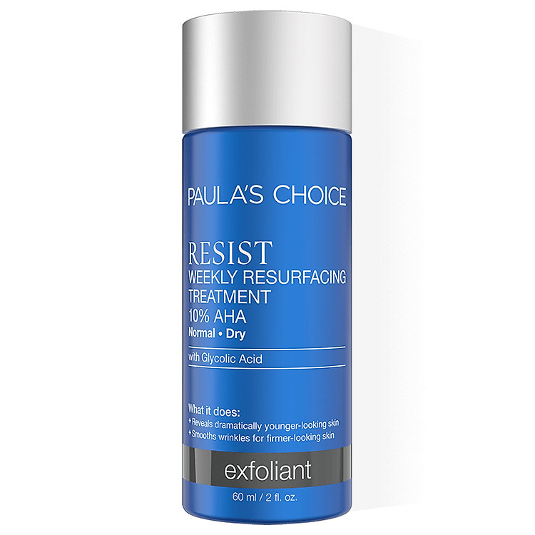 Tinh Chất Làm Sáng Và Đều Màu Da 10% AHA Paula's Choice Resist Weekly Resurfacing Treatment 10% AHA (60ml)