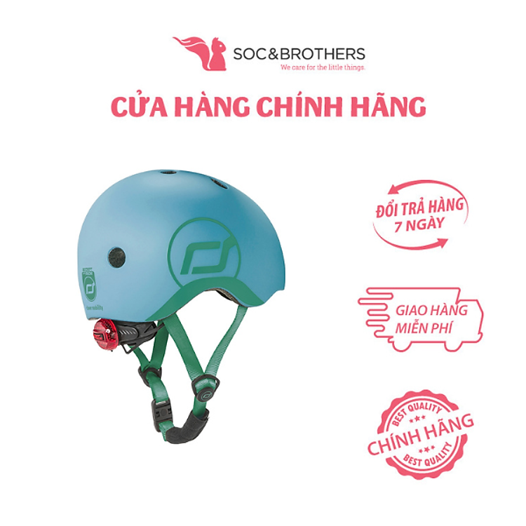 Mũ đội đầu Scoot and Ride XXS Chính hãng Ưu đãi - Hình ảnh 2