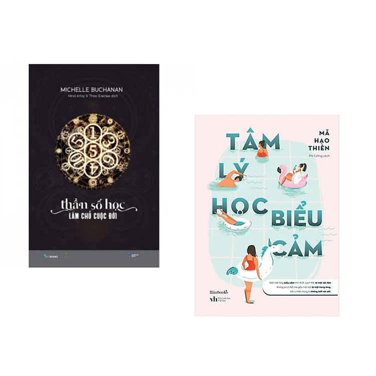 Combo 2Q: Thần Số Học - Làm Chủ Cuộc Đời+ Tâm Lý Học Biểu Cảm / Sách tư duy thay đổi cuộc sống/ (Tặng kèm Bookmark Happy Life)