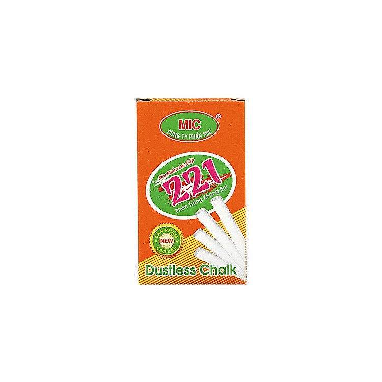 Phấn Trắng Không Bụi Mic (10 viên)