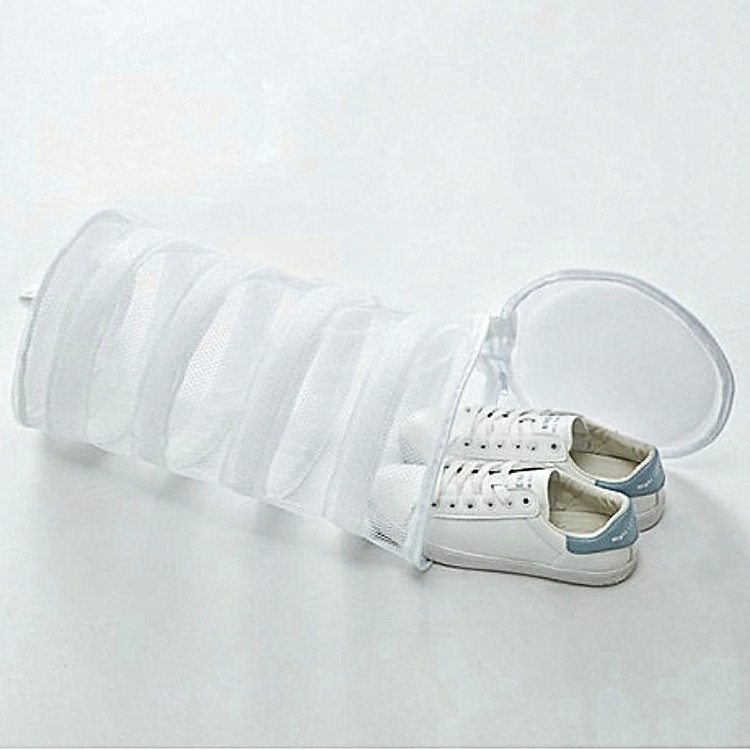 Túi lưới giặt đồ cao cấp bảo vệ giầy, đồ lót có móc phơi