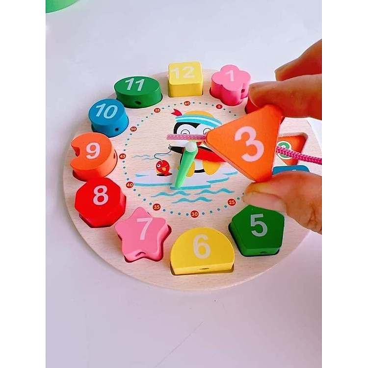 Combo 6 món đồ chơi gỗ Montessori Chính hãng Ưu đãi - Hình ảnh 5