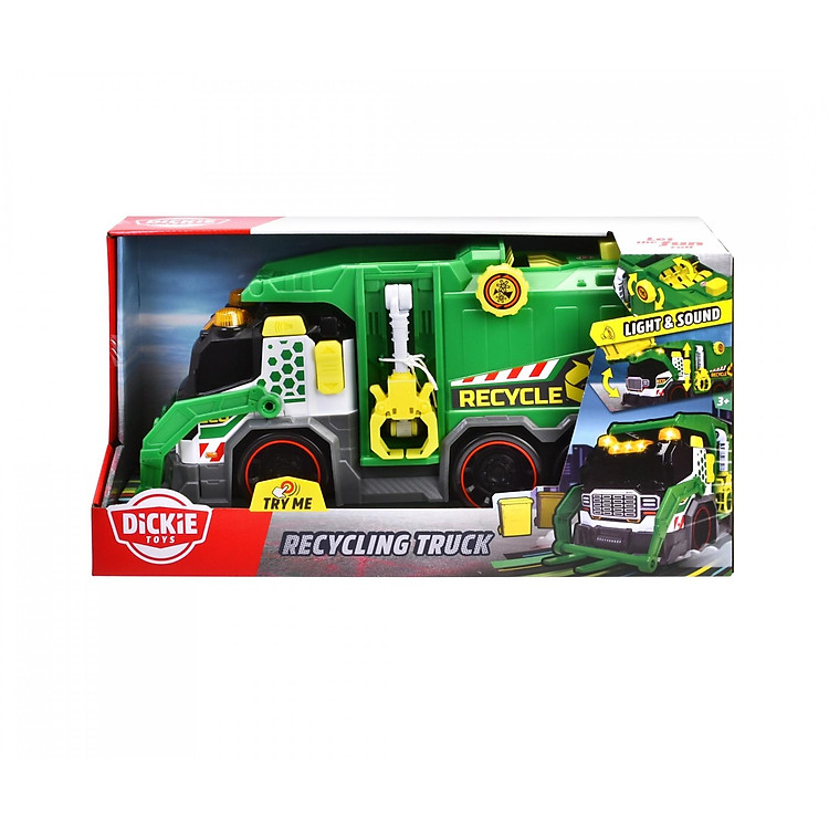 Đồ Chơi Xe Rác DICKIE TOYS Chính hãng Ưu đãi - Hình ảnh 2