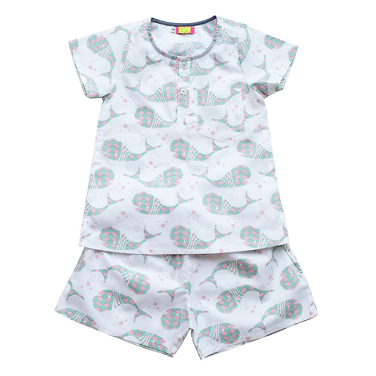 Pyjama Bé Trai In Minion Cuckeo Kids T61817 - Trắng