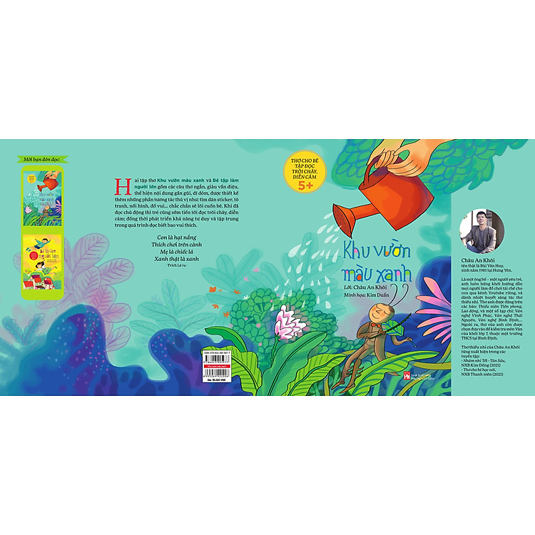 THƠ CHO BÉ TẬP ĐỌC TRÔI CHẢY, DIỄN CẢM: KHU VƯỜN MÀU XANH - Ảnh 2