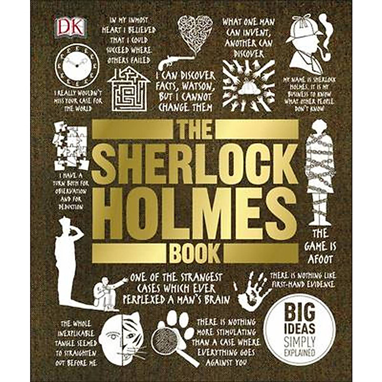 Sách DK The Sherlock Holmes Book (Series Big Ideas Simply Explained)