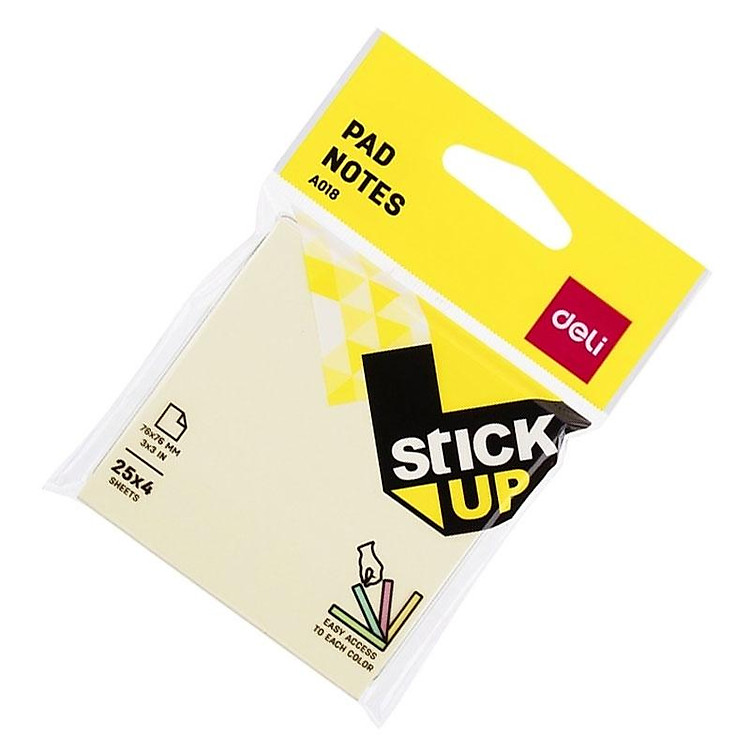 Giấy Nhắn 3x3 (1 tệp 4 màu) A01802 - Ảnh 4