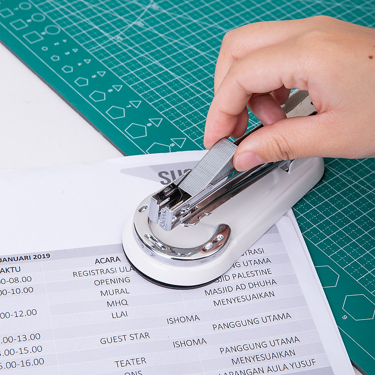 Dập Ghim Xoay Chiều Deli E0333 (25 trang) - Ảnh 3