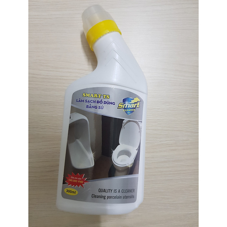 Tẩy rửa thông minh SMART-TS : Tẩy rửa đồ sứ, bồn cầu, bồn rửa mặt, bồn tắm bằng sứ...