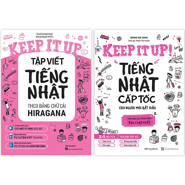 Keep It Up: Tiếng Nhật Cấp Tốc Cho Người Mới Bắt Đầu