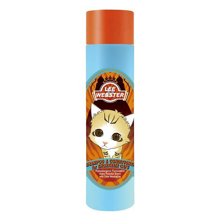 Dầu Gội Và Xả Mèo Lông Ngắn Lee & Webster LW401 (280g)
