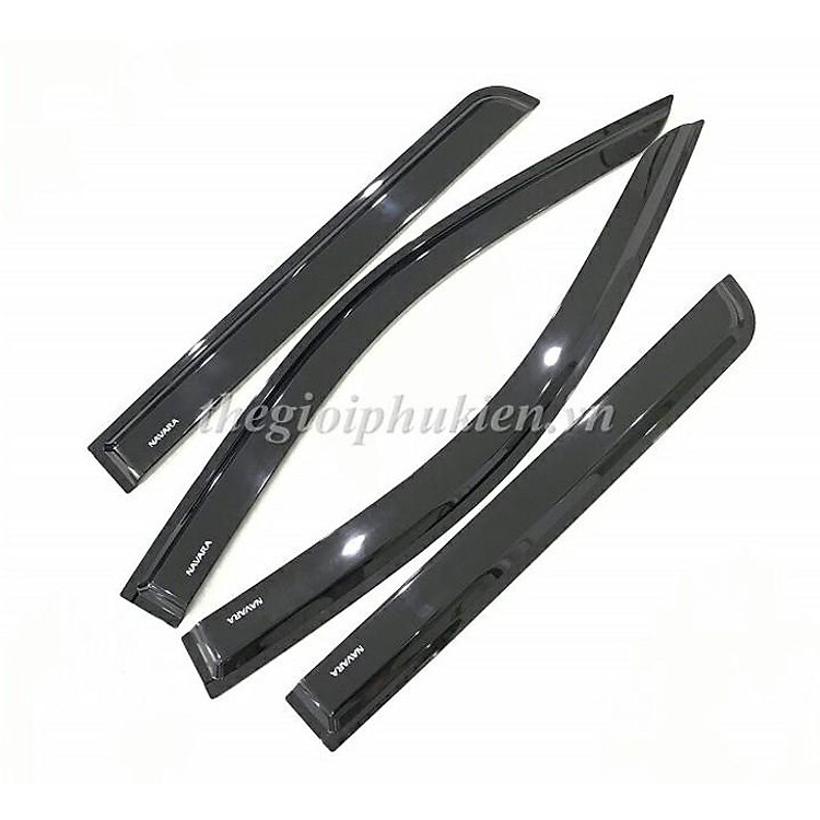 Bộ vè che mưa ABS Nissan Navara 2015-2019 cao cấp