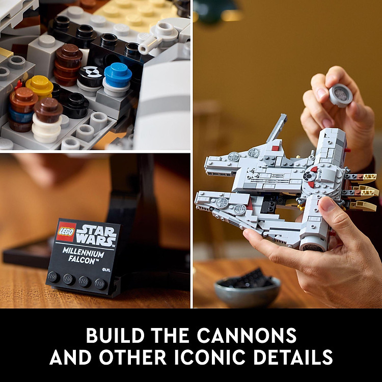 LEGO STAR WARS 75375 Millennium Falcon Chính hãng Ưu đãi - Hình ảnh 4