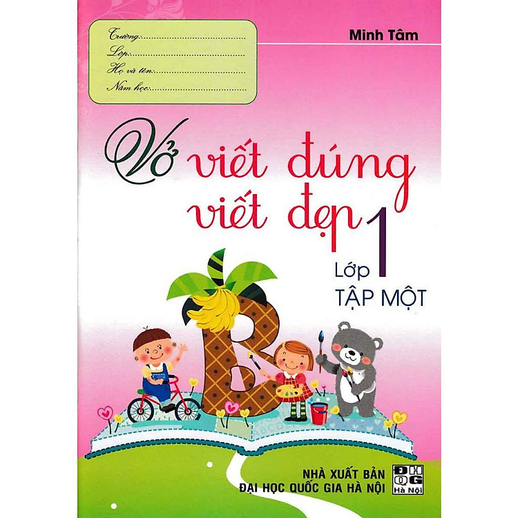 Vở Viết Đúng Viết Đẹp Lớp 1 - Ảnh 2