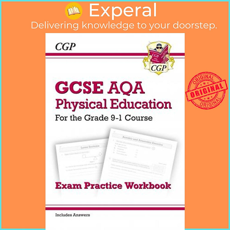 Sách - GCSE Physical Education AQA Exam Practice Workbook - for the Grade 9-1 Cours by CGP Books (UK edition, paperback)