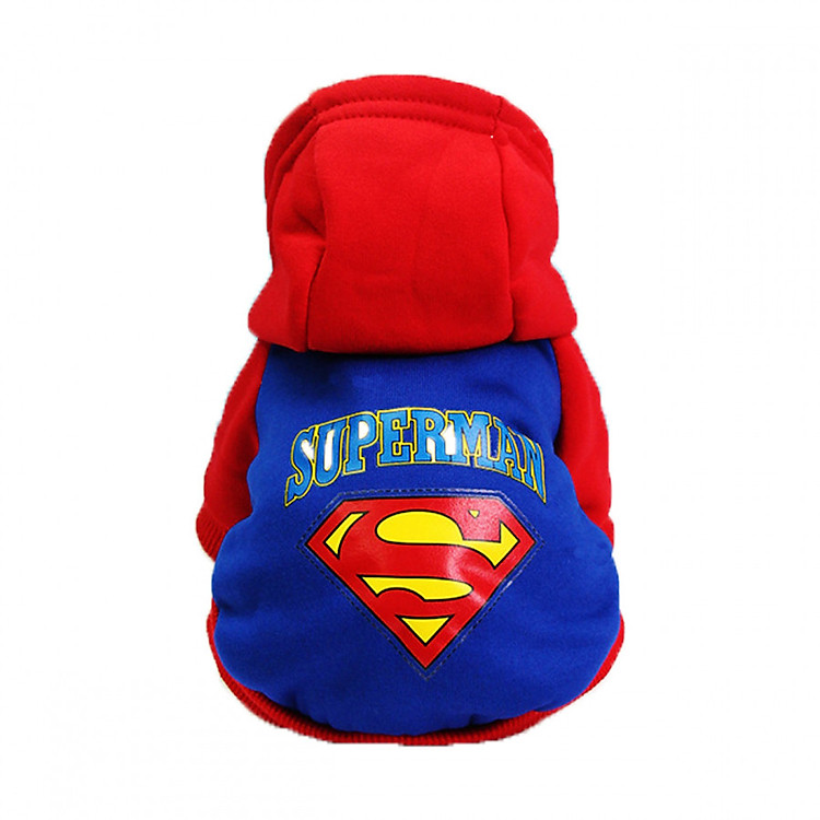 Áo Thun Superman Hoodie Cho Thú Cưng (Giao Màu Ngẫu Nhiên)