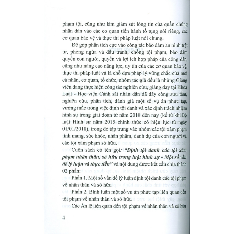 Định Tội Danh Các Tội Phạm Nhân Thân Sở Hữu Trong Luật Hình Sự - Một Số Vấn Đề Lý Luận Và Thực Tiễn - Ảnh 4