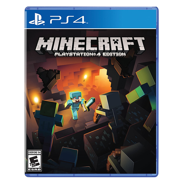 Đĩa Game PlayStation PS4 Sony Minecraft Hệ US - Hàng Chính Hãng