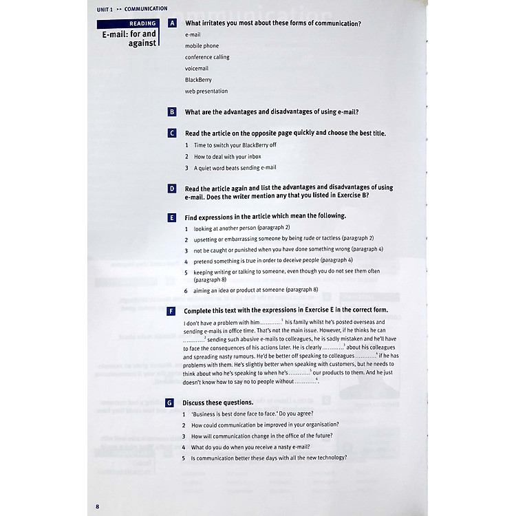 Market Leader (3 Ed.) Upper-Inter: Course Book With DVD-ROM - Ảnh 7