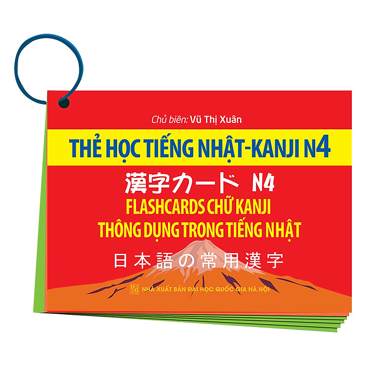 Thẻ Học Tiếng Nhật KANJI - N4