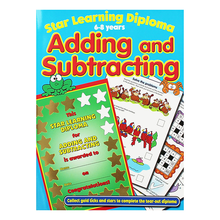 Sách Star Learning Diploma: 6-8 Years Adding and Subtracting