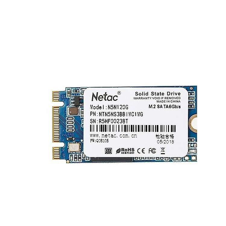 Ổ CỨNG SSD NETAC 120Gb - M.2 hàng CHÍNH HÃNG