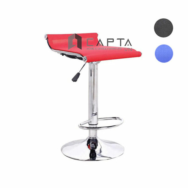 Ghế quầy bar CB2254-M Nội thất Capta Ghế đảo bếp lưng thấp nệm lưới tăng giảm nhập khẩu