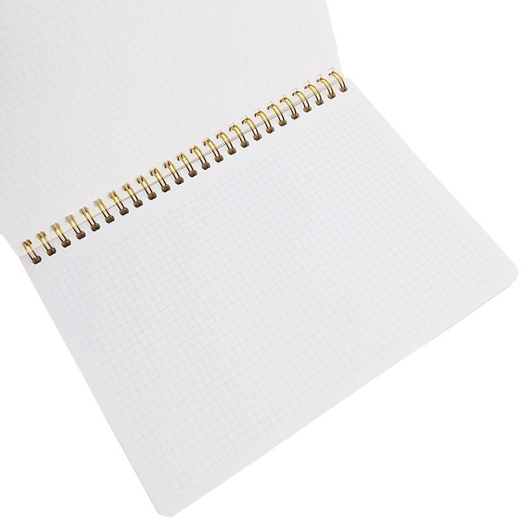 Sổ Lò Xo Milk A5 Ô Vuông 4mm (80 trang) - Ảnh 5