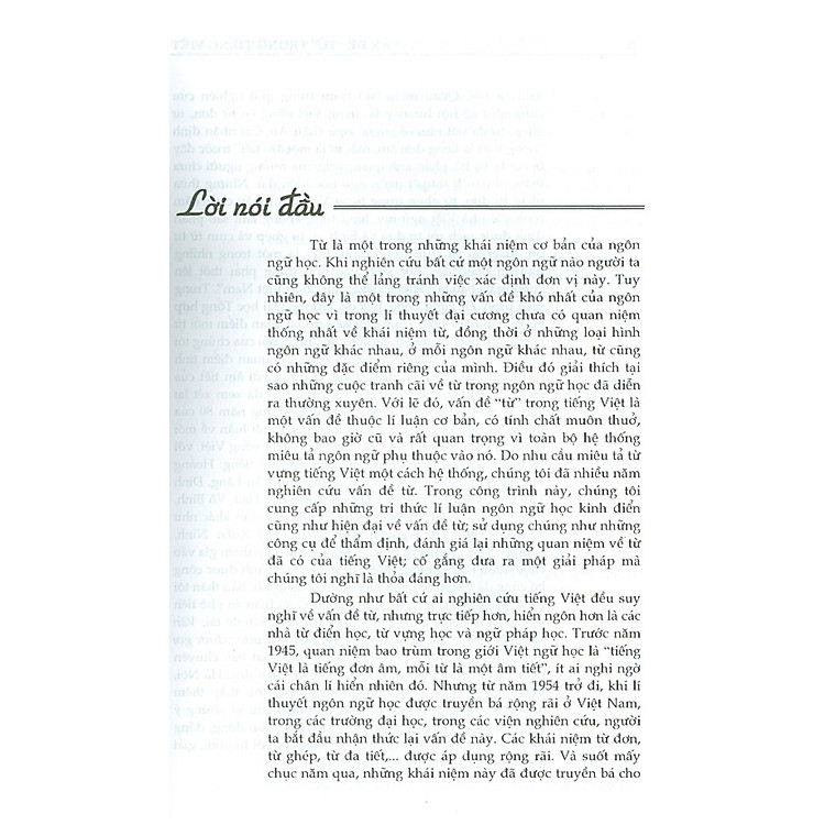 Vấn Đề "Từ" Trong Tiếng Việt - Ảnh 4