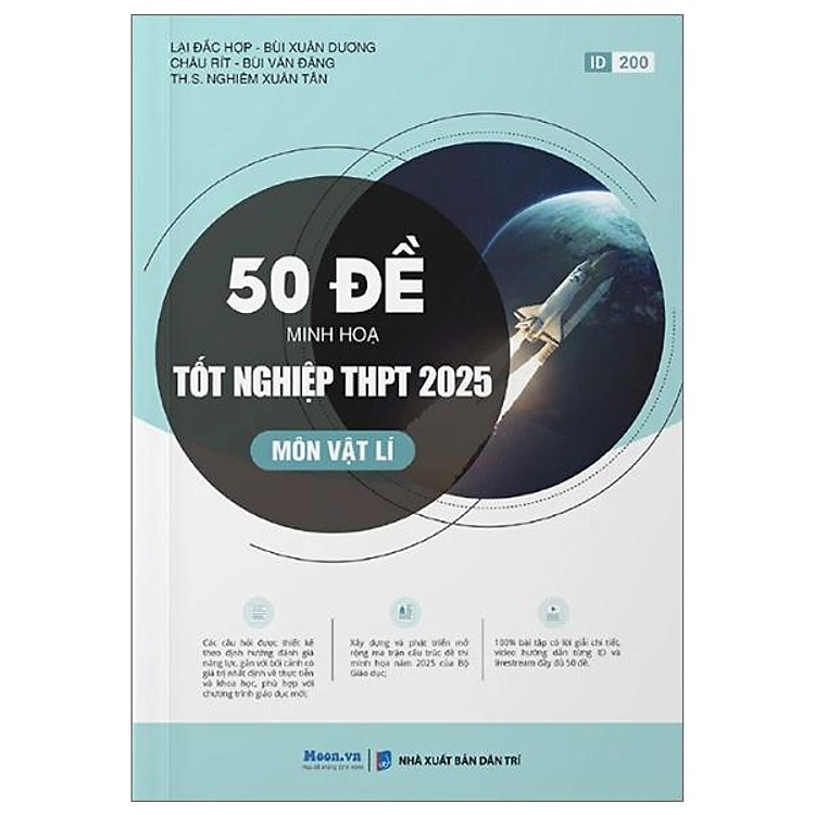 50 Đề Minh Họa Tốt Nghiệp THPT 2025 – Môn Vật Lí