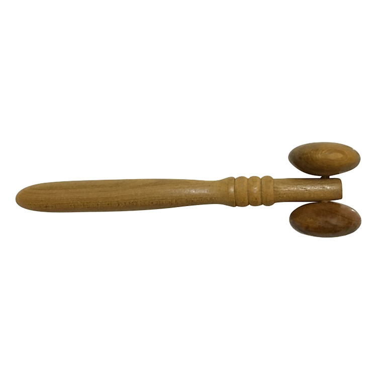 Cây Lăn Massage Mặt Gỗ Bách Xanh (13 x 2.5 cm)