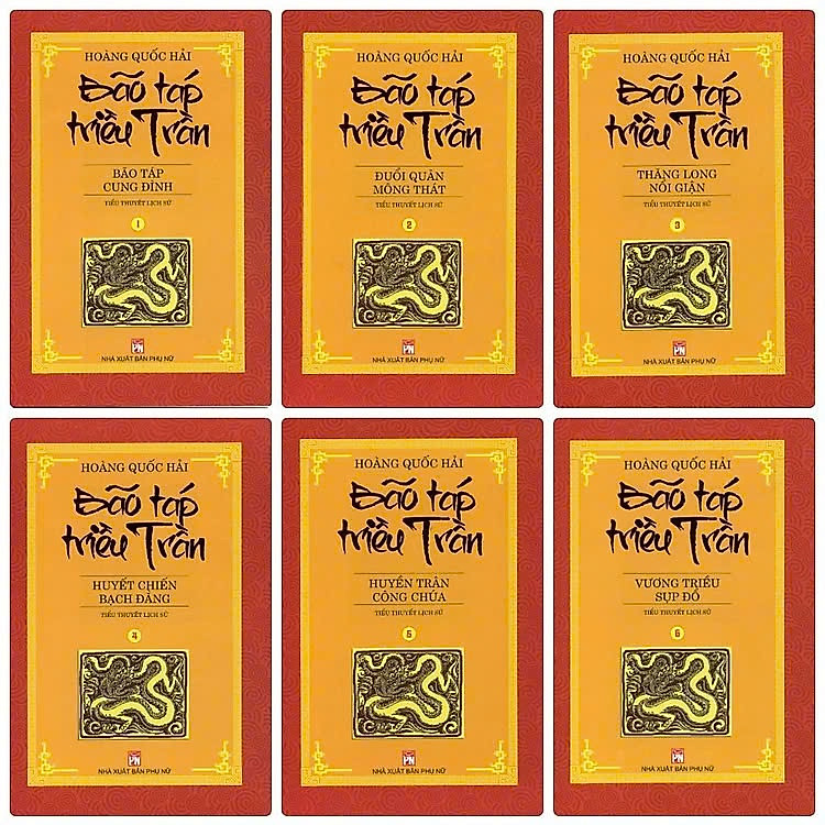 Bão Táp Triều Trần (Bộ Hộp 6 Cuốn) - Ảnh 3