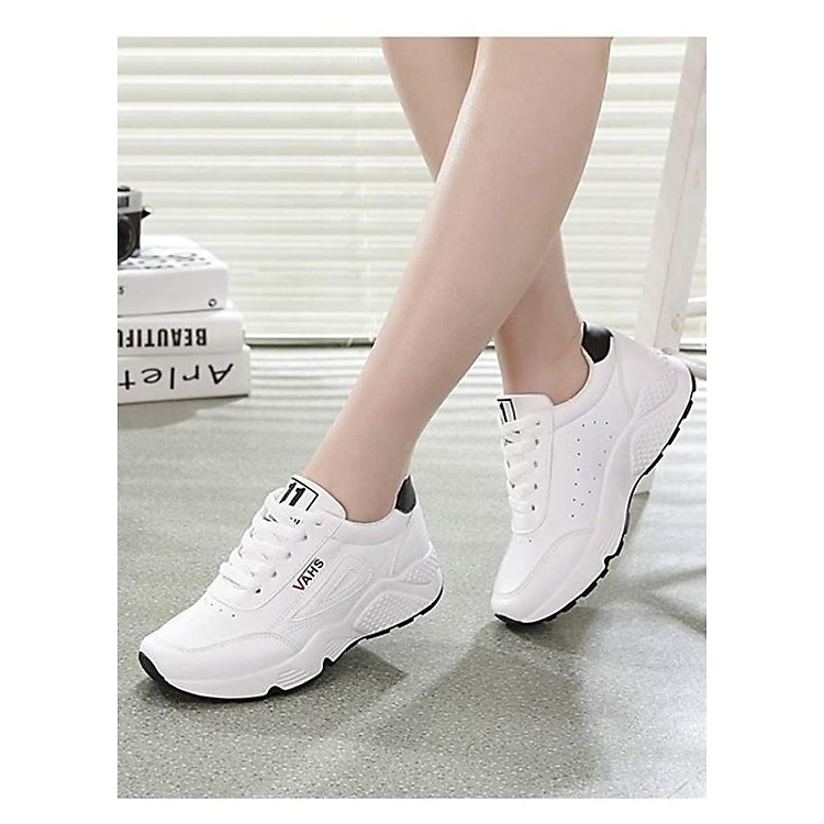 Giày thể thao sneaker nữ viền màu thời trang phong cách nữ tính