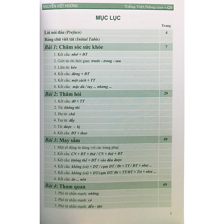 Tiếng Việt Nâng Cao Dành Cho Người Nước Ngoài Quyển 2 - Ảnh 2