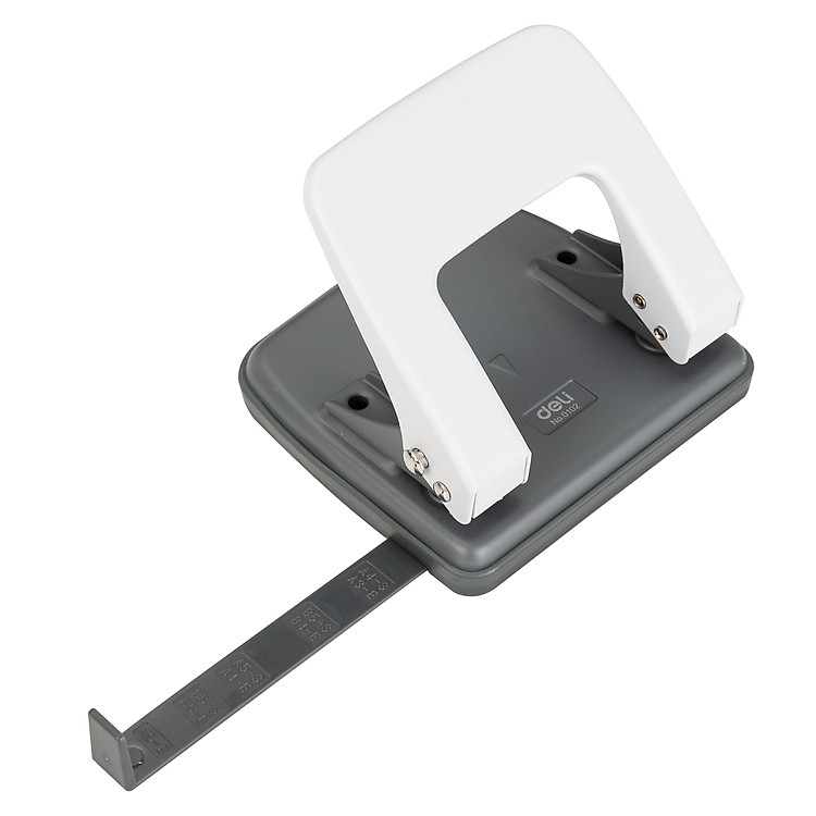 Máy Bấm Lỗ Deli E0102-T - Màu Trắng - Ảnh 4