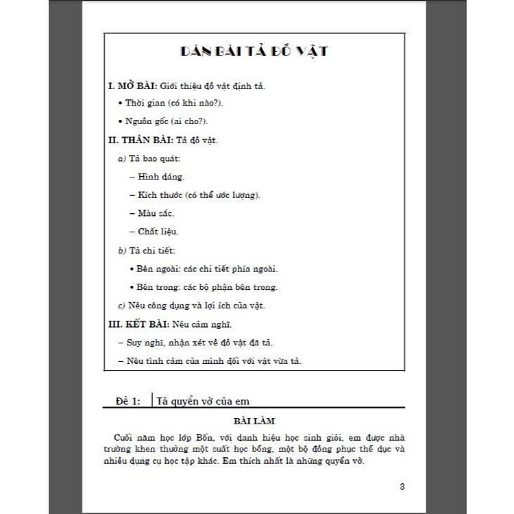 100 Bài Tập Làm Văn Mẫu Lớp 5 - Ảnh 5