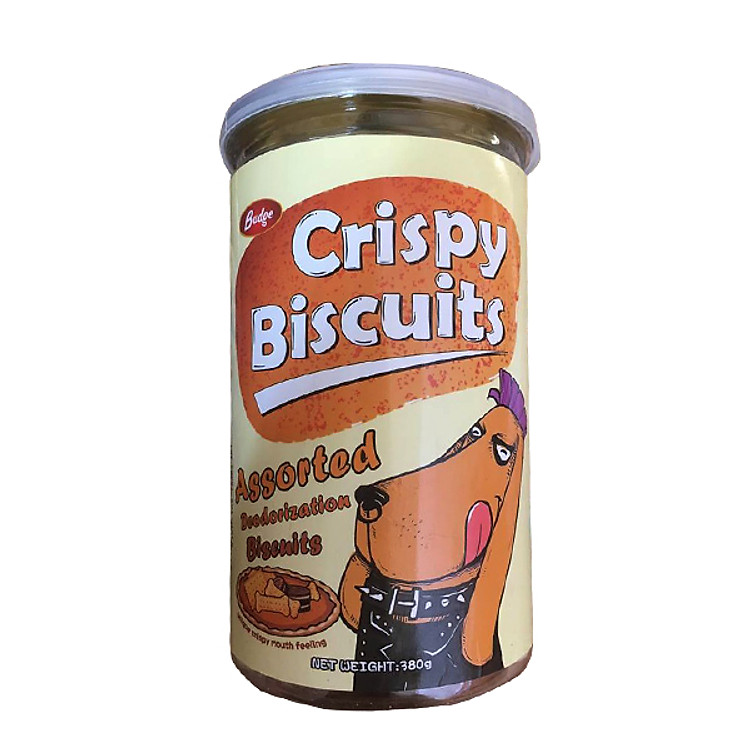 Bánh Thưởng Hình Xương Các Vị Crispy Biscuits Cho Chó 380g