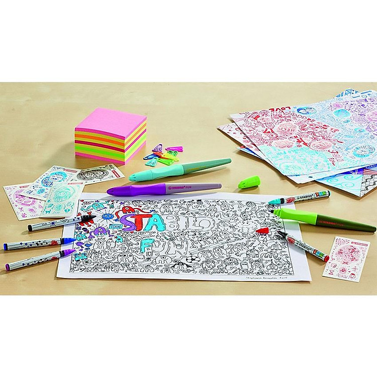 Ruột Bút Nước STABILO FUN (3 chiếc) - Ảnh 4