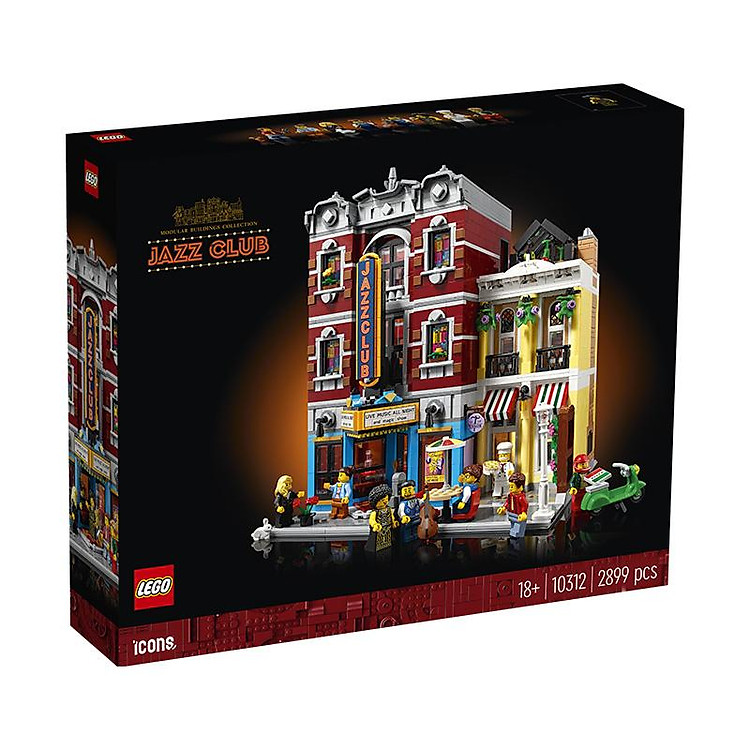 Mua tại Tiki: Đồ Chơi LEGO Câu Lạc Bộ Nhạc Jazz Chính hãng Giá rẻ