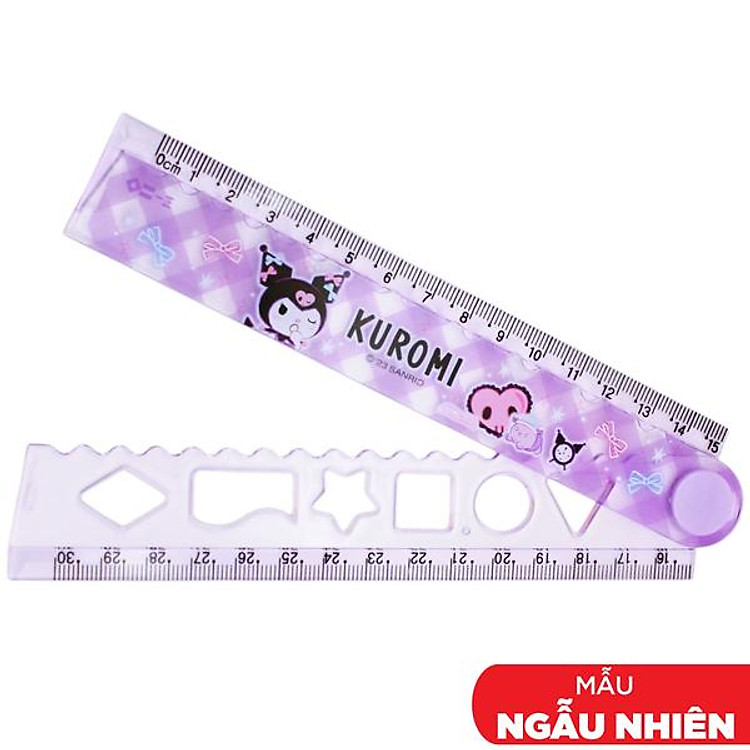 Thước Gấp Kukomi 30 cm (Họa Tiết Giao Ngẫu Nhiên) - Ảnh 2