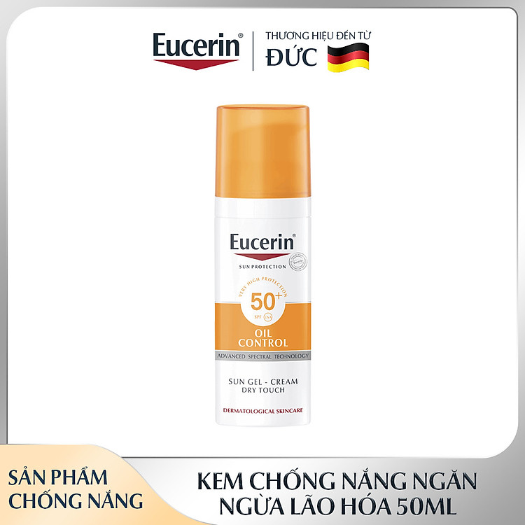 Kem chống nắng ngăn ngừa lão hóa Eucerin Sun Photoaging Control SPF 50+ 50ml