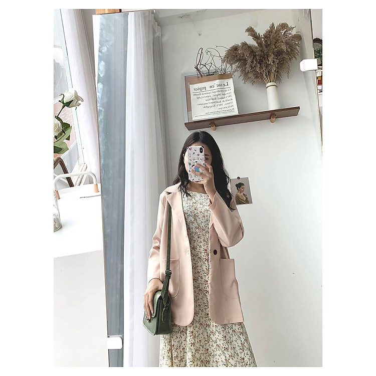 Áo Blazer Khoác Ngoài Dài Tay Nhiều Màu Kiểu Dáng Trẻ Trung - A.016