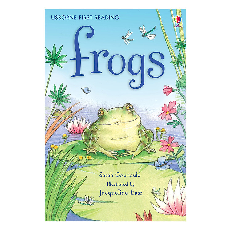 Sách Usborne First Reading Level Three: Frogs